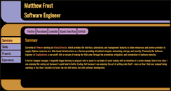 Desktop Screenshot of matthewfrost.com